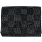  Louis * Vuitton Louis Vuitton Anne veropkarutodu vi jito футляр для карточек футляр для визитных карточек карта inserting Damier gla Fit черный N63338 мужской б/у 