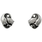  George Jensen Georg Jensen серьги ландыш узор 100A серебряный 925 серебряный женский б/у 