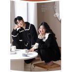 ショッピングペア カップル ペア パジャマ 冬 もこもこ 男女2着 セット カップル ペア ルームウェア 上下 セット ペア パジャマ カップル パジャマ 秋冬 ペア 結婚祝い プレゼント ペアパジ