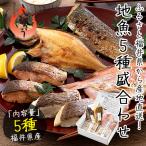 干物 漬け魚 福井の地魚 5種詰め合わせ 真鯛 鰆 サーモン 連子鯛 赤カレイ 贈り物 プレゼント 母の日 父の日