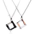  пара колье нержавеющая сталь biju- серебряный пара женский мужской [ подарок комплект имеется ]