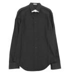 CHRISTIAN DIOR ディオール Dior Homme by Hedi Slimane エディ期 ダブルカラー シャツ トップス メンズ コットン ブラック 40 2005SS
