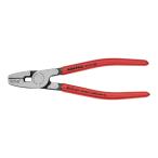 クニペックス KNIPEX 9781-180 エンドスリーブ用圧着ペンチ