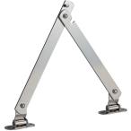 TRUSCO(トラスコ) スチール製止付き平棒ステー 全長300mm 右用 TS-52-R