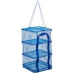全国家庭用品卸商業協同組合 万能干しカゴ 3段 30×30×高さ55cm アウトドア 干し物に活躍