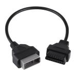 OBD2 адаптор кабель 14 булавка из 16 булавка для диагностика коннектор кабель ( чёрный )
