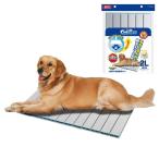 マルカン ゴン太のクールひんやりアルミボード 2L 犬猫用 エアスルー構造 折りたたみ可 すべり止め付 熱中症対策 暑さ対策