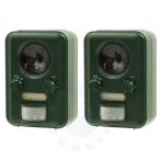  животное шероховатость a солнечный тип ×2 шт. защита от кошек зарядка возможна батарейка замена не необходимо кошка .. кошка .. ультразвук .... вредитель меры двор гараж парковка IJ-ANB-03