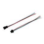 3 булавка коннектор мужской * женский терминал порез ... нет кабель чёрный цвет 