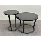 #HUKLA/fkla#KASTOR/ka палантин SLT528 living стол 2 позиций комплект стекло круглый простой современный боковой стол * Saitama отправка *