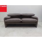  не использовался товар стандартный товар #Cassinakasi-na# обычная цена 229 десять тысяч иен высококлассный кожа FZ разряд 675 MARALUNGAmalarunga2PW диван 2 местный . широкий диван 