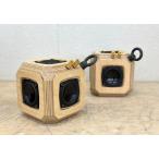 * бесплатная доставка #Taguchi/ бирка chik черновой Tec # шесть поверхность body динамик LIGHT пара монофонический подвешивание ниже Cube форма модный * Saitama отправка *.