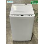 ハイセンス 5．5kg全自動洗濯機 e angle select ホワイト HW-55E4W