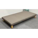 #IDEE/ite-#TURBOT BED/churubo bed одиночная кровать рама Brown чай низкий диван тоже * Saitama отправка *