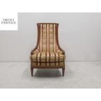 #DREXEL HERITAGEdorek cell износ Tey ji#Upholstery выше ho ru старт Lee высокий задний диван lounge стул -1