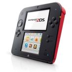 2DS ニンテンドー2DS レッド 本体 日本のソフト読み込み不可