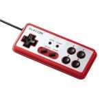 [ бесплатная доставка ][ б/у ]PC ELECOM игра накладка USB подключение i-revo рекомендация retro способ 8 кнопка красный JC-U2208TRD