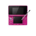 【送料無料】【中古】3DS ニンテンドー3DS グロスピンク 本体 任天堂(箱説付き)