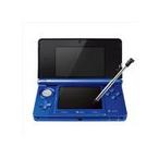 【送料無料】【中古】3DS ニンテンドー3DS コバルトブルー 本体 任天堂(箱説付き)