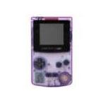 【訳あり】【送料無料】【中古】GB 任天堂 ゲームボーイカラー 本体 (クリアパープル)