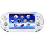 [ Junk, использование не возможно ][ бесплатная доставка ][ б/у ]PlayStation Vita Vita 3G/Wi-Fi модель crystal * белый ( ограниченая версия ) (PCH-1100 AB02)