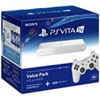 ショッピングPlayStation 【送料無料】【中古】PlayStation Vita TV Value Pack (VTE-1000AA01) 本体 プレイステーション ヴィータ（箱説付き）
