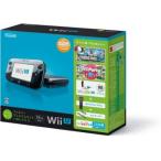 【送料無料】【中古】Wii U すぐに遊べるファミリープレミアムセット+Wii Fit U(クロ)(バランスWiiボード非同梱) （箱説付き）