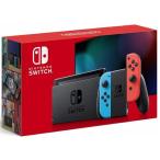 【送料無料】【中古】Nintendo Switch Joy-Con(L) ネオンブルー/(R) ネオンレッド(バッテリー持続時間が長いモデル) (箱付き)