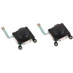 【送料無料】【新品】PlayStation Vita アナログスティック×２個セット 黒 クロ 型番2000専用 LR共通 分解 修理 パーツ