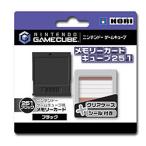 【送料無料】【中古】GC ゲームキューブ メモリーカードキューブ251 ブラック ホリ