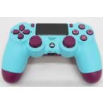 【送料無料】【中古】PS4 PlayStation 4 ワイヤレスコントローラー(DUALSHOCK 4) ベリー・ブルー