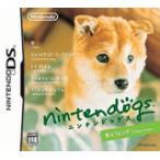 [ бесплатная доставка ][ б/у ]DS nintendogs( человек тонн собака s).&f линзы soft ( коробка мнение имеется )