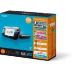 ショッピングWii 【送料無料】【中古】Wii U すぐに遊べるファミリープレミアムセット(クロ) 黒 任天堂（マリオU、パーティーU内蔵）（箱説付き）