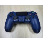 ショッピングPlayStation 【送料無料】【中古】PS4 PlayStation 4 ワイヤレスコントローラー (DUALSHOCK 4) ミッドナイト・ブルー