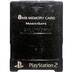 【送料無料】【中古】PS2 プレイステーション2 PlayStation2専用 メモリーキング2 ブラック 8MB フジワークス