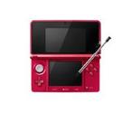 ショッピングニンテンドー3DS 【送料無料】【中古】3DS ニンテンドー3DS メタリックレッド 本体 任天堂（箱説付き）