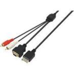 【送料無料】【中古】PS2 プレイステーション2 PS3用/PS2用『D端子ケーブル+音声ケーブル』 プレステ2 プレステ3 ゲームテック