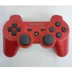 [ бесплатная доставка ][ б/у ]PS3 беспроводной управление (DUALSHOCK3) алый * красный двойной амортизаторы 3