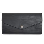 ルイヴィトン 財布 M60582 LOUIS VUITTON ヴィトン エピ LV ファスナー長札 ポルトフォイユ・サラ ノワール
