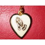 Yahoo! Yahoo!ショッピング(ヤフー ショッピング)70'S★プレイングハンド★ハート★ペンダント★52★ビンテージ★祈り手★プレイングハンズ★キリスト★ロザリオ★メダイ★教会★聖書★カトリック★十字架