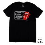 ローリングストーンズ The Rolling Stones ロック Tシャツ バンドロゴ ベロ 半袖 バンドTシャツ バンドTシャツ ロックファッション かっこいい バンT ロックT