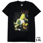 カート・コバーン Kurt Cobain ロック バンドTシャツ 写真 プリント バックプリント 洋楽 バンドTシャツ ロックファッション かっこいい バンT ロックT