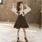 ボウタイブラウス＆ジャンパースカート セレモニー 韓国子供服
