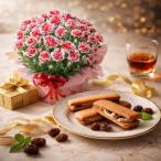 母の日 プレゼント 2026 花とスイーツ カーネーション いちごホイップ ホテルオークラ レーズンサンド 鉢植え 高級