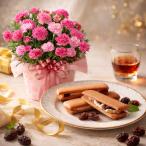 母の日 プレゼント 2026 花とスイーツ カーネーション さくらもなか ホテルオークラ レーズンサンド 鉢植え 高級