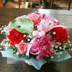 カーネーション アレンジメント プレゼント 生花 花束 花ギフト ひな祭り 母の日 父の日 卒業 画像 送料無料