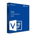 Visio Professional 2021 日本語 [ダウンロード版] 永続ライセンス / 1PC マイクロソフト