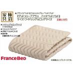 ショッピングフランス ベッドパッド　ワイドシングルロングサイズ　フランスベッド　グッドスリーププラス　バイオベッドパッド　110×205cm　36009-460