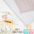 ラグ 洗える イブルマット アピラ 200×200cm キルティング キルト マット マルチカバー 布団 ベビー 綿 布団 プレゼント ギフト 敬老の日 出産祝い