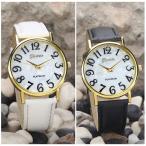 腕時計 アナログ クォーツ時計 ユニセックス 貝殻 ホワイト　白　シンプル 紳士　メンズ　レディース　　UN-B